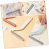 FIXOSHEE 3pcs Double-Sided Lint Remover Plastic Handle Portable Hair Cleaning Shaver for Clothes Fabric and PET Fur Removal Home Use view 3