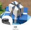 HOMSFOU 1roll Graduation Season Wrapping Ribbon Yards of Foil Printed Ribbon for Bows Floral Arrangements and Graduation Party Decorations view 3