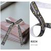 HOMSFOU 1roll Graduation Season Wrapping Ribbon Yards of Foil Printed Ribbon for Bows Floral Arrangements and Graduation Party Decorations view 4