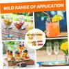 Unomor Cocktail Skewers Jumbo Straws Lemonade Stand Decorations Drink Straws Party Accessories view 2