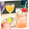 Unomor Cocktail Skewers Jumbo Straws Lemonade Stand Decorations Drink Straws Party Accessories view 3
