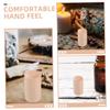 LIFKOME Mini Wood Display Stand 4pcs Cylindrical Wooden Base for Bottles view 3