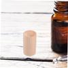 LIFKOME Mini Wood Display Stand 4pcs Cylindrical Wooden Base for Bottles view 4