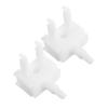Uonlytech 2pcs Vertical Blind Repair Kit Replacement Tabs for Easy Installation of Office and Bathroom Curtains User-Friendly Repair view 1
