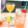 ABOOFAN Dining Table Layout Props Fruits Dessert Picks Novelty Straws Cocktail Umbrellas for Parties Events view 2