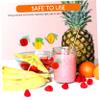 ABOOFAN Dining Table Layout Props Fruits Dessert Picks Novelty Straws Cocktail Umbrellas for Parties Events view 4