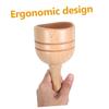 NOLITOY Wooden Gua Sha Tool for Cellulite Reduction Professional Body Sculpting Massager Portable Cup view 4