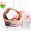 PartyKindom Portable Sleep Eye Mask Design for Travel Lightweight Memory Material Block Out Light for Deep Sleep for Home Office and Camping view 4