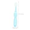 COLLBATH 3PCS Kids Cartoon Hippo Toothbrush Set Soft Bristles for Gentle Cleaning Fun Animal Design for Children for Daily Oral Care view 2