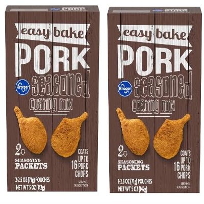 Pork Seasoned Coating Mix (2 Boxes, 4.5 oz. each)