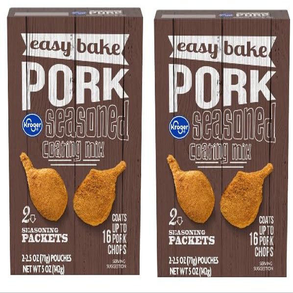 Pork Seasoned Coating Mix (2 Boxes, 4.5 oz. each)