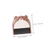 TOPPERFUN Mini Broom Dustpan Boys and Girls Cleaning Set Small Dustpan Brush Boy Girl Broom and Desktop Cleaning Tool view 2
