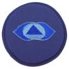 Buddha Sound Bowl Mat Handcrafted Fabric Cushion for Meditation Rounded Design Embroidery for Spiritual Practices and Balancing view 1
