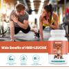 ABYSSUS Leucine HMB Supplements 3000MG for Muscle Health & Recovery Support, Essential Amino Acids for Active Men & Women, Vegan, 90 Capsules view 3