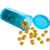 100Pcs Empty Pill Bottles with Caps, 13 Dram Empty Prescription Vial, Waterproof Airtight Joint Pill Bottles with Pop Top Caps, Medicine Container for Pill, Crafts, Candy, Supplements(Blue) view 3