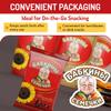 Babkins Roasted Sunflower Seeds with Babkini Sticker - Snacking Sunflower Seed Rich in Protein & Fiber with Resealable Packaging - Unsalted Sunflowers Seeds with No Additives - 1-Pack view 4