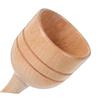 BCOATH Scrape Cup Massage Tool Wooden Massager for Cellulite Reduction Wood Therapy Tool Ergonomic Design Home Use view 3