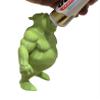 unny Ogre Toothpaste Topper | Squeezes Paste Out the Butt | Fits Standard Tubes Choose Any Color! Gag Gift & Bathroom Meme Decor (Yellow) view 2