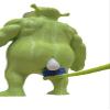 unny Ogre Toothpaste Topper | Squeezes Paste Out the Butt | Fits Standard Tubes Choose Any Color! Gag Gift & Bathroom Meme Decor (Yellow) view 3