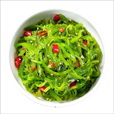 Instant Seaweed Salad, Sweet and Sour Seaweed Shreds,Pickled Skirt Vegetables,Cold Salad Side Dishes 100g/bag,Spicy Pickled Vegetables,Delicious Kimchi,Cold Dishes,Casual Snacks (Seaweed silk,10 bag)