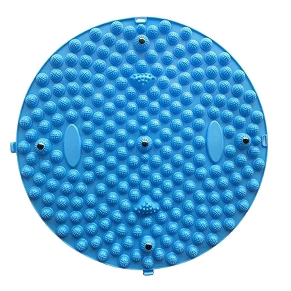 1PC Foot Massage Pad Stimulates Acupoints, Presses Fingertips, Circular Massage Pad, Jogging Pad(Blue)