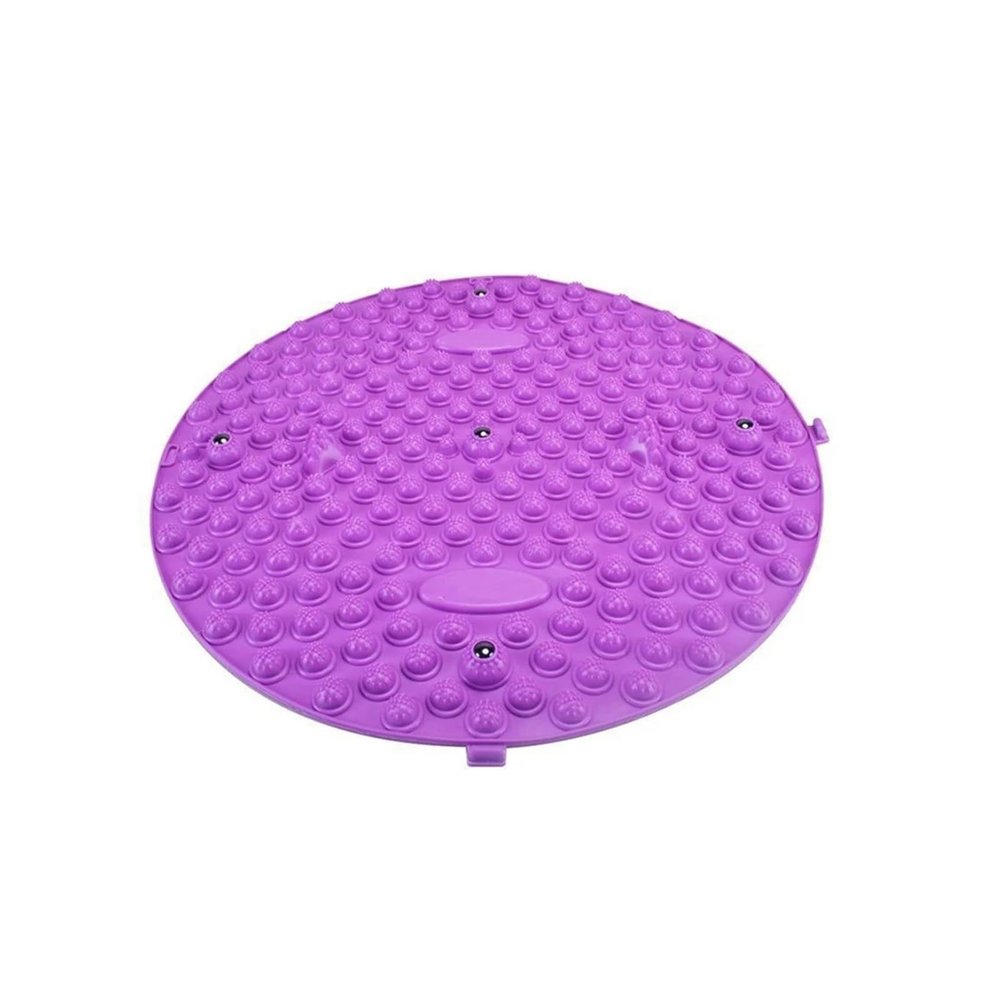 1PC Foot Massage Pad Stimulates Acupoints, Presses Fingertips, Circular Massage Pad, Jogging Pad(Purple)