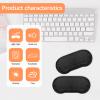 20 Pcs Eye Mask Sleep Masks Bulk Blindfolds for Party Games with Nose Pad and Adjustable Strap for Women Men 4 Layers Black Blind fold Sleeping Mask for Team Building Game view 4