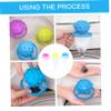 LIFKOME 6pcs Washing Machine Hair Catcher Mesh Bag Reusable Hair Filter Pouch for Laundry Efficient and Trap for Washer view 2