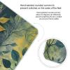 Light Green Leaves Scale for Body Weight Highly Accurate Digital Bathroom Body Scale Digital Body Weight Scale Tempered Glass LCD Display Batteries and Tape Measure view 4