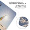 Airplane Scale for Body Weight Highly Accurate Digital Bathroom Body Scale Digital Body Weight Scale Tempered Glass LCD Display Batteries and Tape Measure view 4