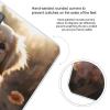 Golden Retriever and Flowers Scale for Body Weight Highly Accurate Digital Bathroom Body Scale Digital Body Weight Scale Tempered Glass LCD Display Batteries and Tape Measure view 4