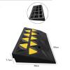 QICBYING Rubber Threshold Ramps - Heavy Duty Wheelchair RampRise Threshold Ramp for Wheelchair Mobility Scooters Stairs, Non Slip Driveway Curb Ramp, Load 600 Lbs(50x28x7.7cm) view 2