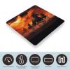Horses Red Glowing Clouds Scale for Body Weight Highly Accurate Digital Bathroom Body Scale Digital Body Weight Scale Tempered Glass LCD Display Batteries and Tape Measure view 3