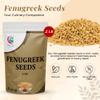 Fenugreek Seeds 2 LB, 100% Pure & Natural, Perfect for Cooking, Herbal Uses and Overall Wellness, 2 LB Bulk Pack - By Yogis Gift view 3