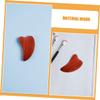 TOVINANNA 2pcs Heart Shaped Scraping Board Gua Sha Tool for Face Body Massage Portable Wood Scraping Massager view 3