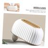 Mobestech Tissue Box Cover Pu Dispenser for Home Office and Car Stylish Design Practical and Paper Towel Holder for Living Room and Dining Table Decor view 2