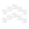 CALLARON 10sets Finger Toothbrush Cover Silicone Brush Set for Newborns Boy Girl Teething Relief Oral Care Kit view 1
