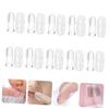 CALLARON 10sets Finger Toothbrush Cover Silicone Brush Set for Newborns Boy Girl Teething Relief Oral Care Kit view 3