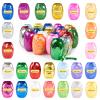 Veemeio 24 Rolls Curling Ribbon Balloon Curling Ribbons Set, 3/16 Inch x 22 Yards Ribbons Bows for DIY Decor Crafts Gift Wrapping Party Festival Flower Florist view 1
