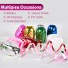 Veemeio 24 Rolls Curling Ribbon Balloon Curling Ribbons Set, 3/16 Inch x 22 Yards Ribbons Bows for DIY Decor Crafts Gift Wrapping Party Festival Flower Florist view 3