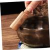 HEMOTON 4pcs Wooden Mallet Striker Tibetan Singing Bowl Stick for Yoga Meditation view 4