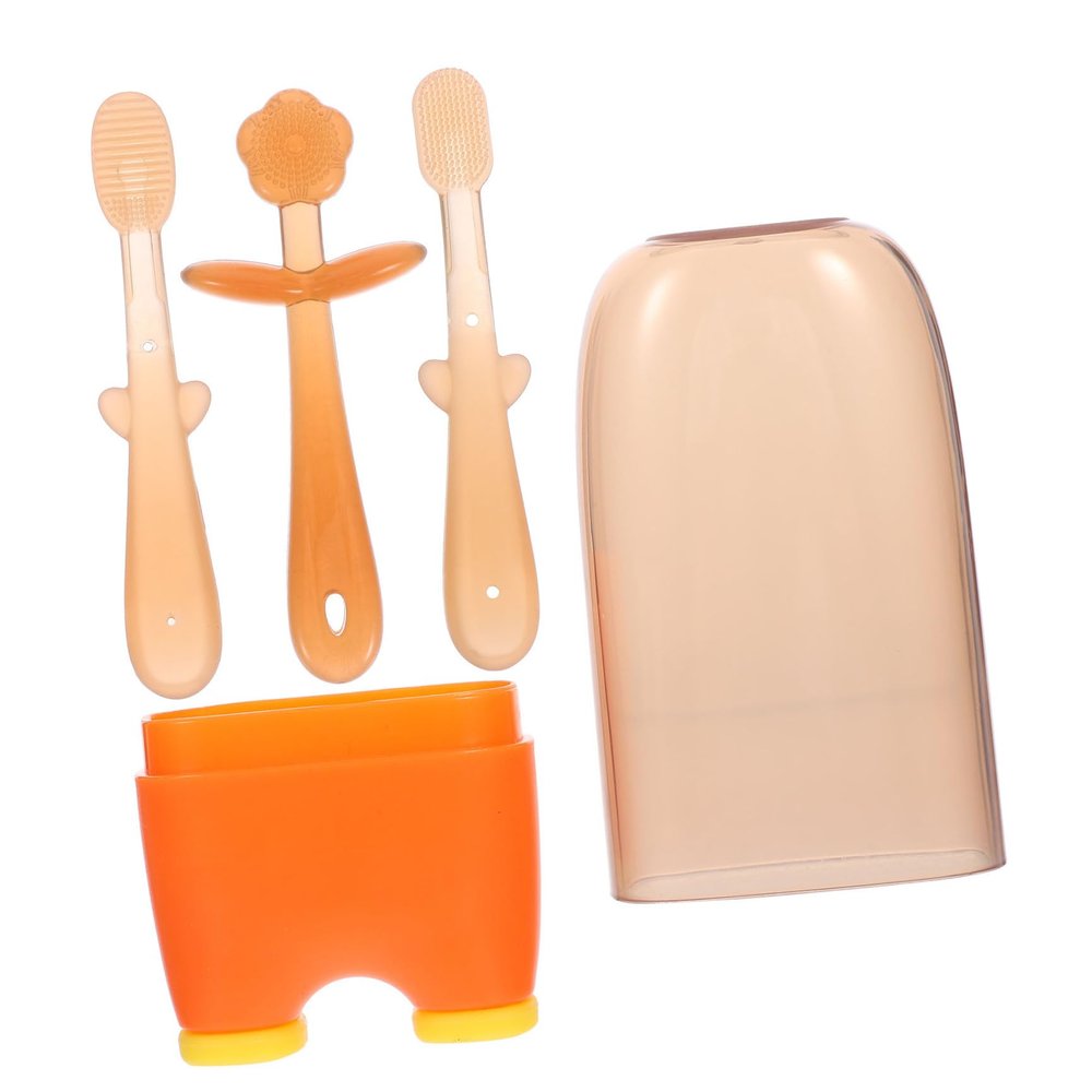 Ipetboom 1set Toothbrush and Gentle Oral Care Tool for Boy Girl Promotes and Healthy Teeth Autumn