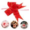 GOOHOCHY 100pcs Edged Pull Bows for Weddings and Parties Decorative Pull Bows for Wrapping Floral Arrangements and Event Decorations view 4