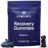 Electrolyte Recovery Gummies - Blueberry Flavor Hydration Gummies with VitaBlue - Blueberries & Electrolytes - Exercise Recovery, Energy Boost, Replenishment & Antioxidants Non-GMO, Vegan, 90ct view 1