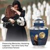 Jagasy Barn Owl Cremation Urns for Adult Ashes Male & Female - Decorative Urns for Adults Mom & Dad - 1 Large & 2 Small view 3