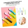 SKISUNO 6pcs Personal Care Teeth Brush Travel Toothbrush Compact and Portable for Go Random Color view 3