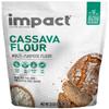 Impact - Conventional Cassava Flour, Gluten, Grain, Dairy, Soy & Nut Free, Vegan, Non-GMO, Fine Texture, All-Purpose Baking Flour - 2lb Resealable Bag view 1