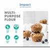 Impact - Conventional Cassava Flour, Gluten, Grain, Dairy, Soy & Nut Free, Vegan, Non-GMO, Fine Texture, All-Purpose Baking Flour - 2lb Resealable Bag view 4