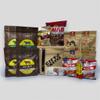 Beef Jerky Gift Crate, Eight Awesome Assortments of Jerky, A great gift for everyone, Sealed in a Wooden Crate with a Crowbar to open, Fun to open. view 1