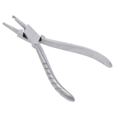 NUOBESTY Metal Eyeglass Repair Pliers for Precise Adjustments Compact Portable Nose Pad Tools for Eyewear Maintenance Metal Frame Pliers for Repair